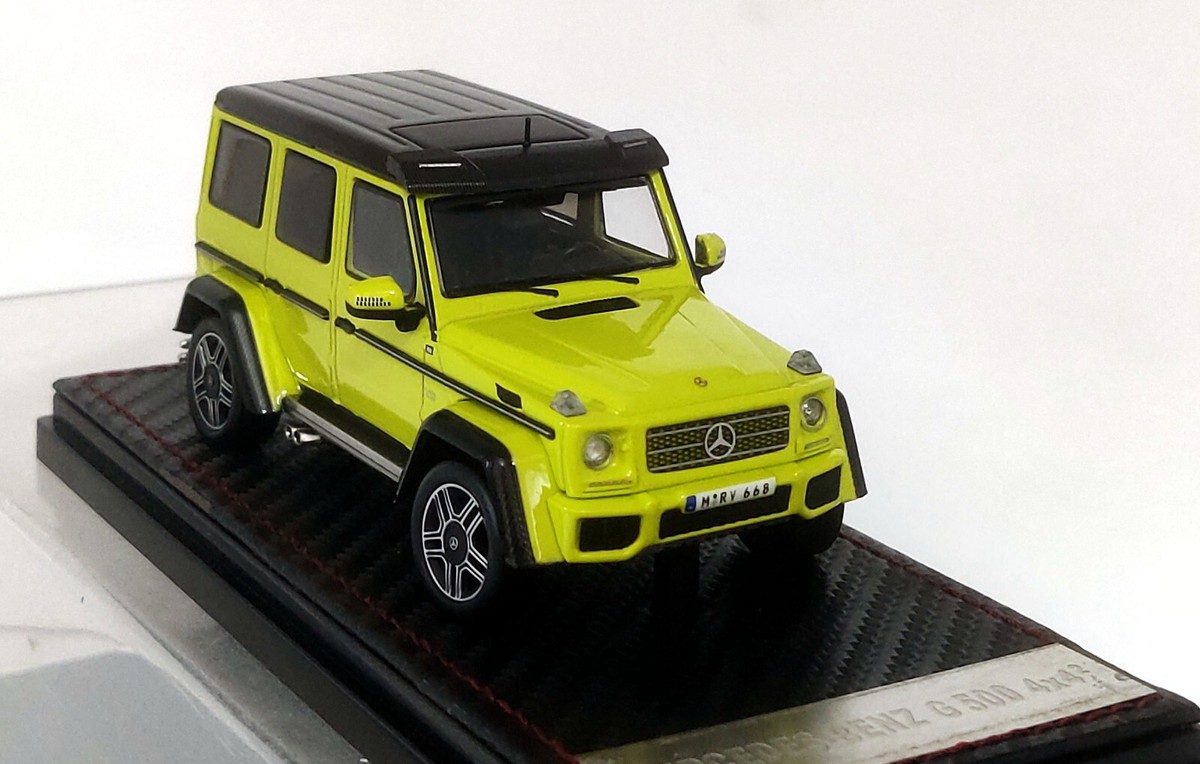 GLM 1/43 メルセデス・ベンツ G500 4×4 2015 299台限定 GLM 1/43 メルセデス・ベンツ G500 ロング XXL ブラック 299台