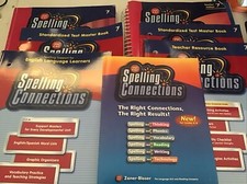 Lot 6 SPELLING CONNECTIONS ZB TEACHER EDITION 7 w/ CD