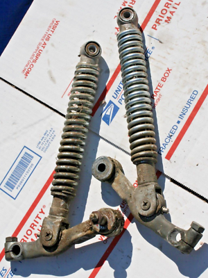 #ad #ad 1966 68 HONDA CT90 TRAIL KO OEM FRONT FORK SPRINGS BRACKET VIN #CT90E 1025613 $104.30