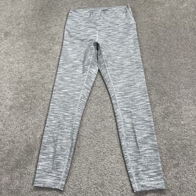 Lululemon Leggings Size 8 Wunder Under HR 7/8 Tight 25'' Nimbus LW5AT5S Stripes