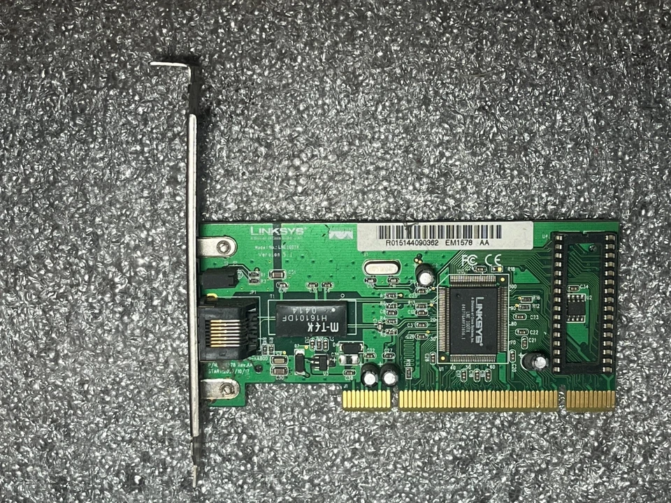 PCI Etherfast 10/100 LAN Network Card Linksys LNE100TX - Image 2 of 3