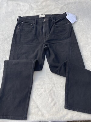 NWT Etica Black Onyx Rae Midrise Straight Leg Women s Jeans Size 31