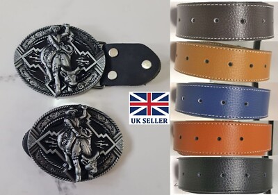 Bull Rider Rodeo Westerngürtel & Schnalle Cowboy Reiten Unisex Gürtel