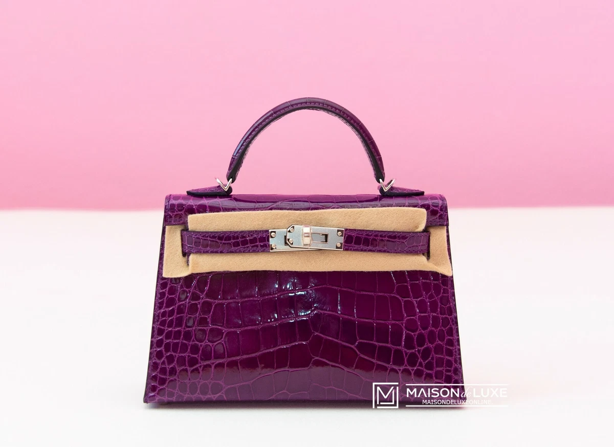 Mini capucines colorfull crocodile designer bags#hermesbag