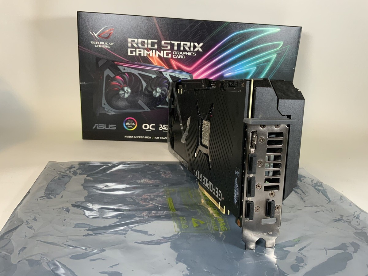 Nvidia ASUS ROG Strix GeForce RTX 3090 24GB OC Edition GDDR6X GPU