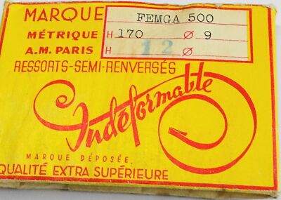 SUPER VINTAGE* ANCIENNE Montre Militaire Mécanique Femga 500 Rare