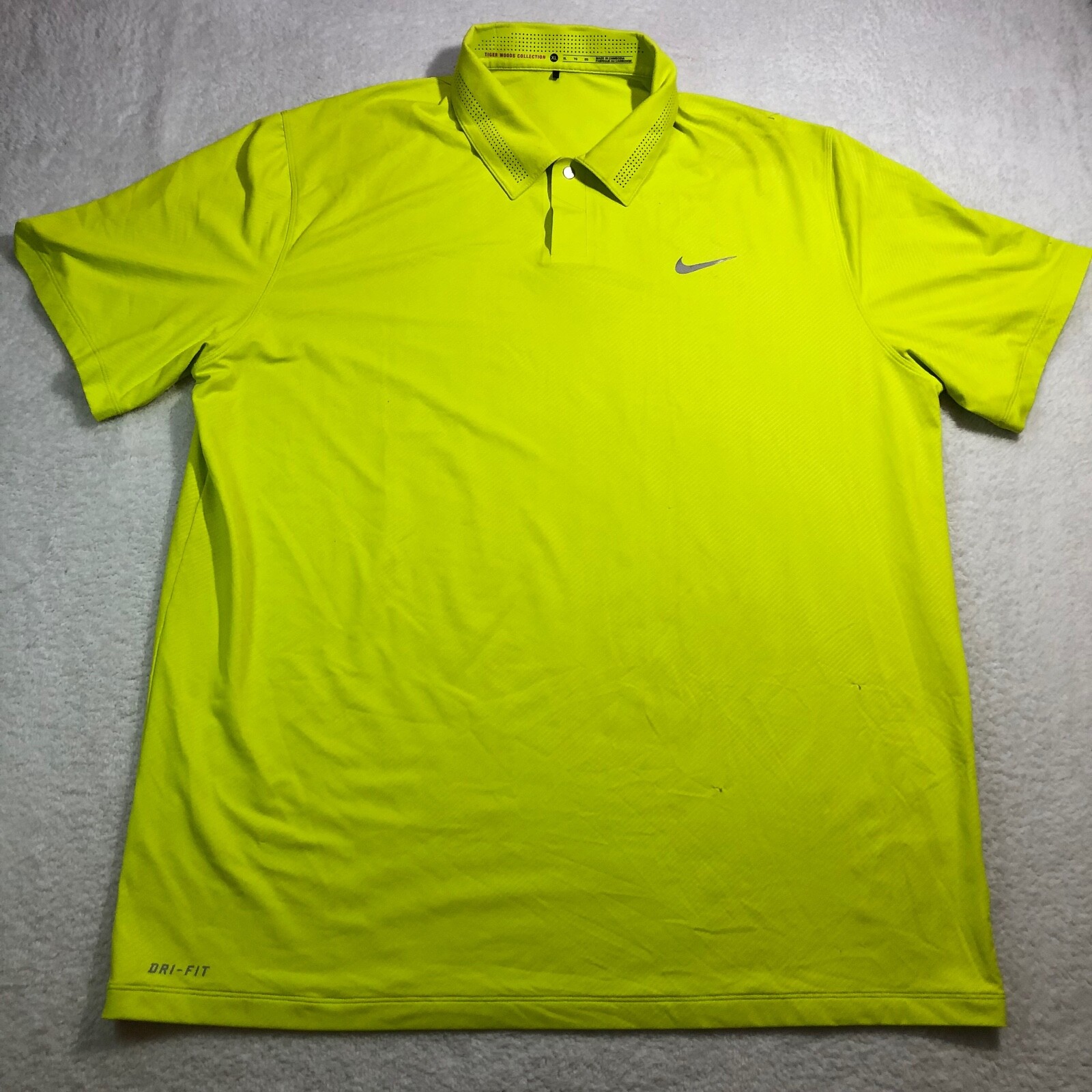 nike hi vis polo