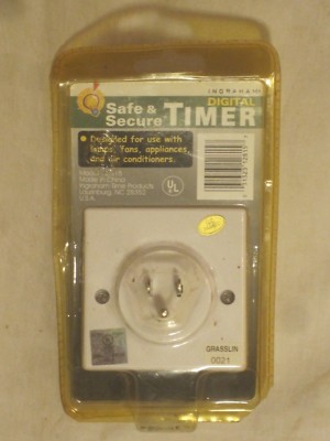 Ingraham Digital Timer Heavy Duty   Operated Clock Switch electrical control