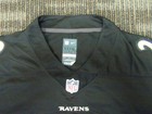 SEWN CUSTOM ED REED #20 BALTIMORE RAVENS BLACK NFL MENS GAME FOOTBALL JERSEY 4XL — photo 4