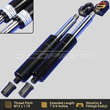 7.75 Bolt On Lambo Vertical Door Kit Shocks L Fittings End Caps 500-1000lbs