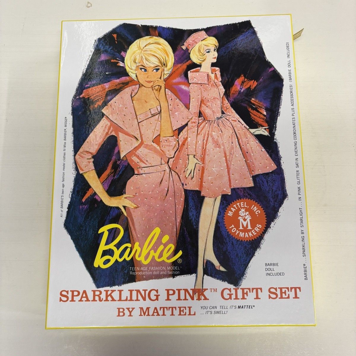 Mattel Barbie 1964 Collector Sparkling Doll Gift Set - Pink