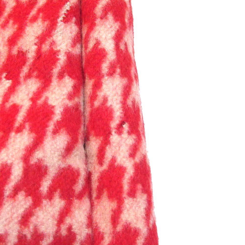 PRADA Houndstooth Pattern Virgin Wool Mini Skirt,… - image 3