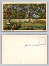 Myrtle Beach, SC-South Carolina, Brookgreen Gardens Diana Pool Vintage Postcard