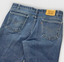 Vintage Levi  s Orange tab Jeans Mens Sz 35x30 Fits 34x28 Orange Tab Straight 90s