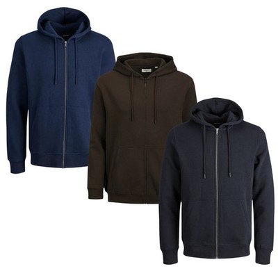 Jack Jones Herren Sweatjacke Hoodie 3XL 4XL 5XL 6XL 7 8 XL Plus Size Jacke