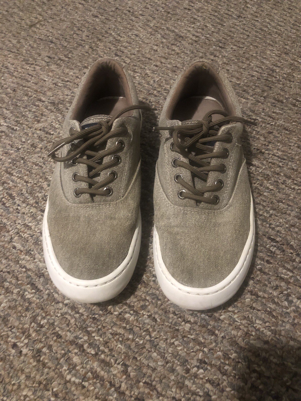 Sperry Top Sider Mens Size 8 Memory Foam Tan Comfort Sneakers