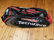 Tecnifibre Tennis Bag Tennis Bag Used Large Black Red Excellent Condition