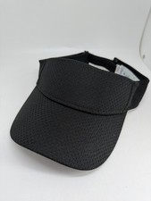 Unbranded Black Blank Mesh Visor Ball Cap Hat Adjustable
