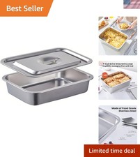 Lasagna Baking Pan with Lid 11x14 Inch Extra ...