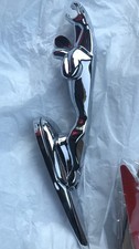 Vintage Leaping Jaguar Leaper Chrome Mascot Hood Ornament Emblem Vintage Leaping Jaguar Leaper Chrome Mascot Hood Ornament Emblem