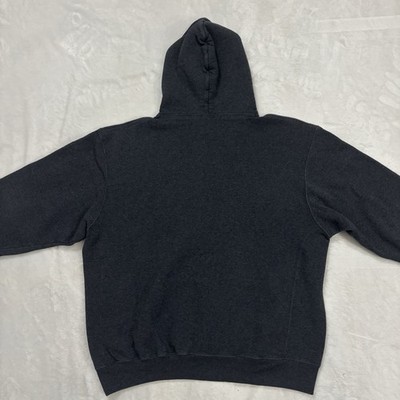 Vintage Russell Athletic Hoodie Sweatshirt Mens XL/XLARGE Gray
