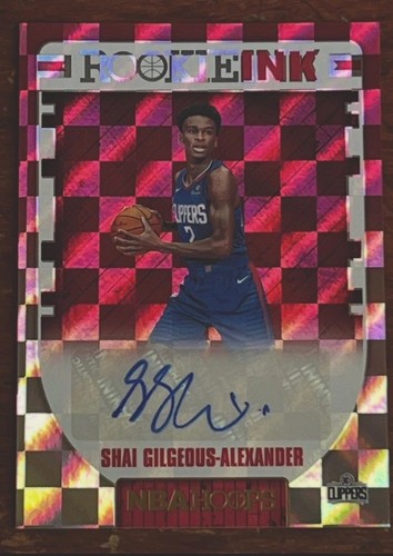 2018-19 Panini NBA Hoops - Rookie Ink Shai Gilgeous-Alexander #RI-SGA RC Auto