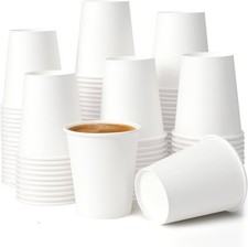 100 Pack 5 oz Paper Cups, Disposable Bathroom Cups, Small Mouthwash Cups, Mini