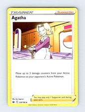 Agatha 129/198 Uncommon Chilling Reign Pokemon Card Near Mint