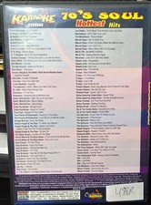 488R 70'S SOUL   CHARTBUSTER  6 CDGS KARAOKE LOT LONG DRIVE
