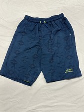 Eddie Bauer Boys Hybrid Blue Shorts Swimming Short Size M 10/12 