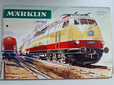 Märklin Katalog 1966 1967  sfrs beschädigt #1