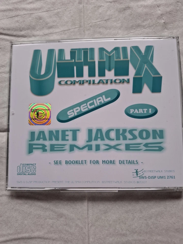Janet Jackson  Ultimix Part 1   streng limitiert !   8 Tracks Import OOP  selten - Bild 3 von 4