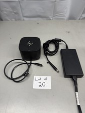Lot of 20 HP Thunderbolt 120W G2 USB-C DOCK HSN-iX01 With 120W AC Adapter