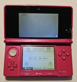 Nintendo 3DS Gloss Pink Japanese Console - Pok&eacute;mon Bank + Region Free + Extras