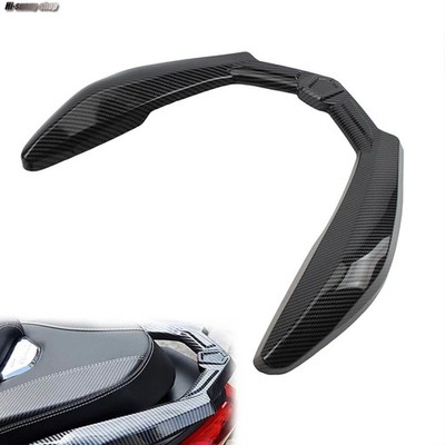 Carbon Fiber Look Luggage Rack Trim Guard Cover For NMAX155 N-MAX 155 2020-2023