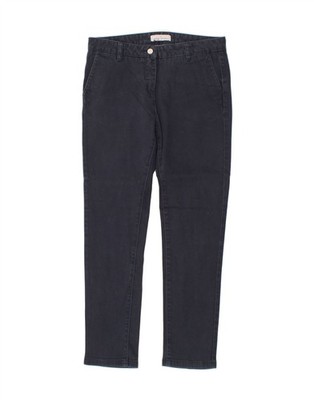 Crew Clothing Damen Slim Chino Hose UK 12 Medium W34 L29 Navy Blau RT08