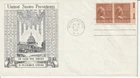 January 16 1941  1 1/2 cent Electric Eye Prexy FDC First Day Washington D.C.