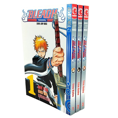 Bleach Manga Band 1-3 Deutsch Zustand: Gut Tokyopop