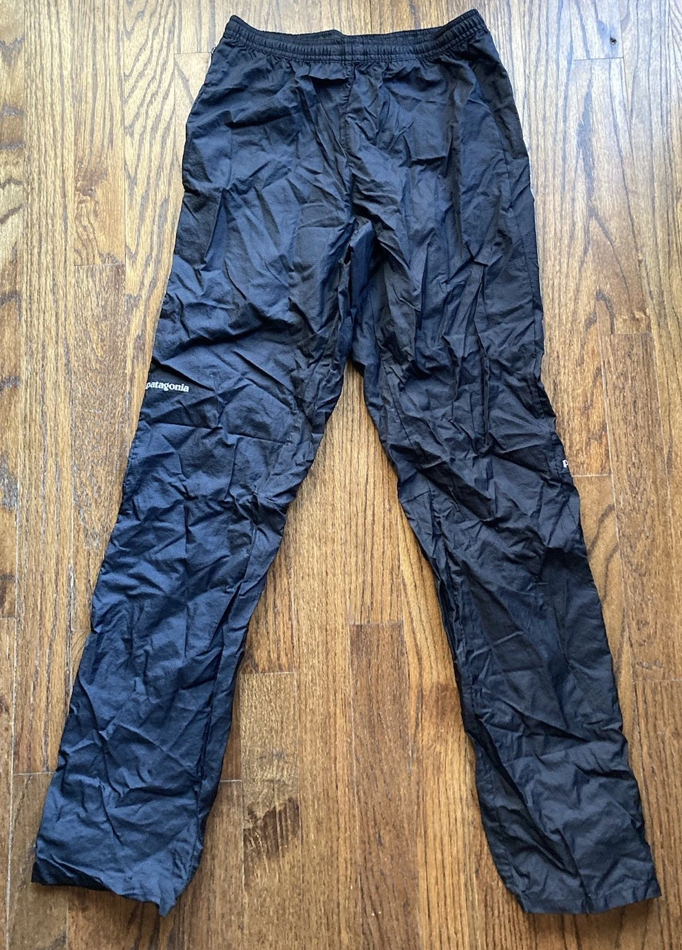 Patagonia Houdini Pants Size XS Unisex Black Ultra Lightweight Nylon Running