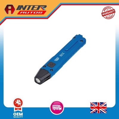Draper Expert SMD LED Wireless-USB Rechargeable Pen Light, 5W, 250 Lumens, USB-C