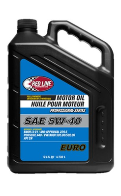 #ad Red Line Pro Series Euro 5W40 Motor Oil 5 Quart Case of 3 12905 $175.62