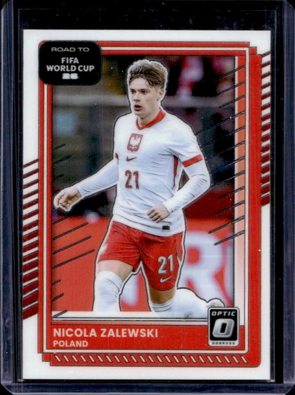 2025-26 Panini Donruss Road to FIFA World Cup 26' Nicola Zalewski Optic #200