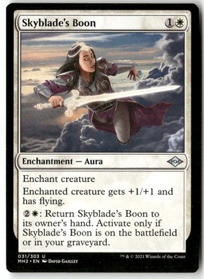 Skyblade's Boon 31 Uncommon Magic: The Gathering Near Mint
