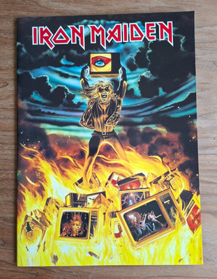 Iron Maiden (1990) 'Intercity Express' Tour Programme.