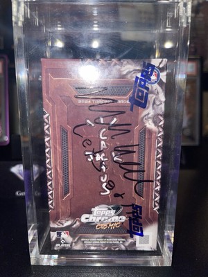 Travis Scott Cactus Jack Topps Chrome Box (Sealed) Rubin s Personal Box (Auto)