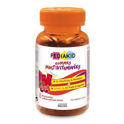 PEDIAKID Gommes Multivitaminées for kids   60 Gummies