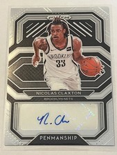 2020-21 Panini Prizm - Penmanship Nic Claxton #PE-NCL (AU)