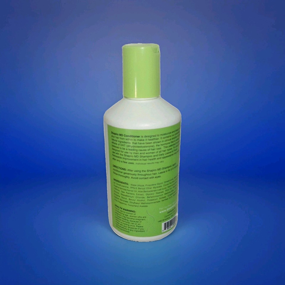 Shapiro MD DHT Blocking Conditioner 8 Fl Oz Triple Action Hair Therapy ...