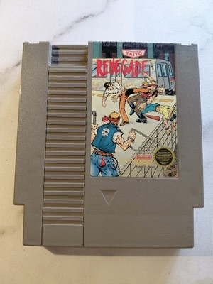 Renegade (Nintendo NES, 1988) Game Cartridge Only - Tested