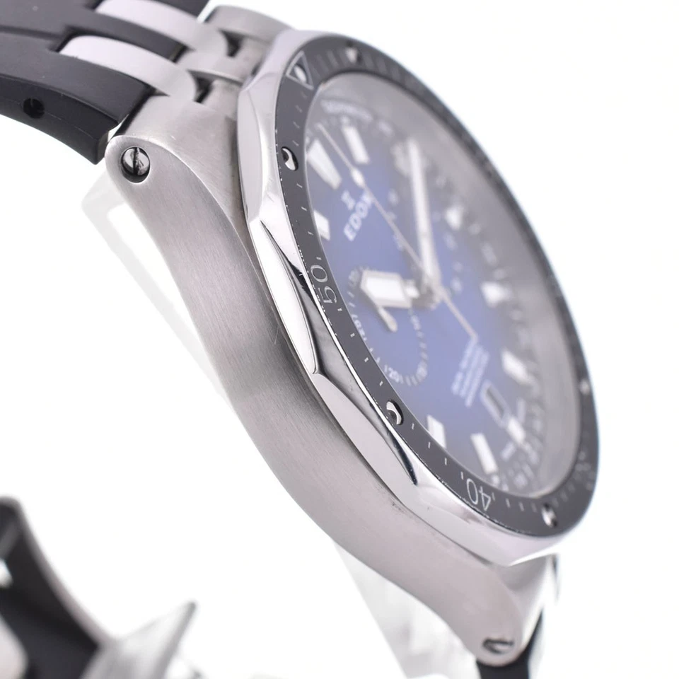 Reloj de cuarzo para hombre EDOX Delphin 10109-3CA-BUIN cronógrafo fecha B#144117 Foto 4 de 4